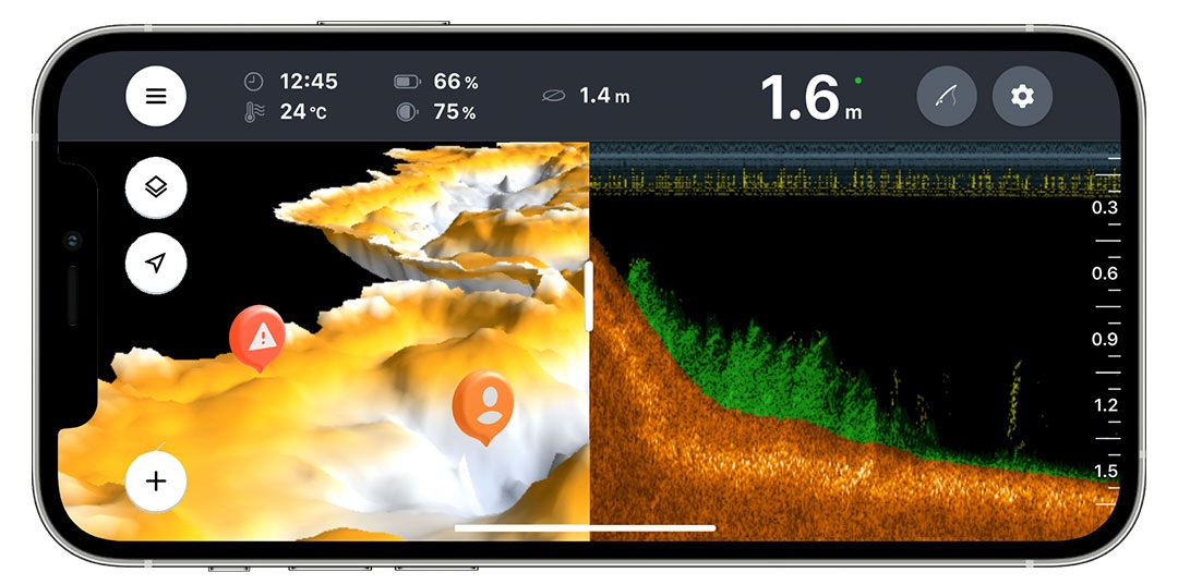 Эхолот Deeper Smart Sonar Chirp+ 3